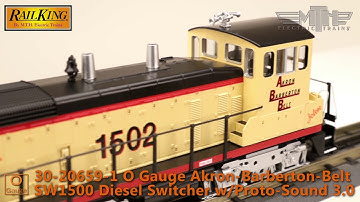 MTH RailKing O Scale SW1500 Diesel Spotlight TrainWorld