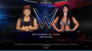 Beth Phoenix vs Chyna