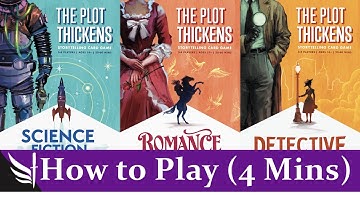 How to play The Plot Thickens (Detective, Science Fiction, Romance)