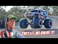 I Got To RIP a Supercharged Big Block MONSTER TRUCK in the Freedom Factory!!! (HUGE JUMPS)