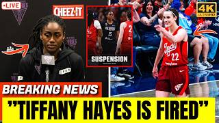 BREAKING: Tiffany Hayes Under FIRE After Facing SUSPENSION for Viral Caitlin Clark Incident!