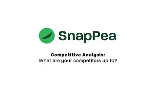 What is your competition up to?