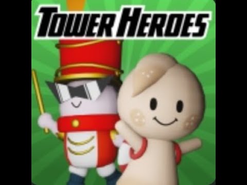 Tower Heroes Christmas Event Hard: Obtaining the Wafer Tower! - YouTube