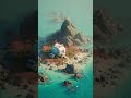 Futuristic Micro Home in the Ocean
