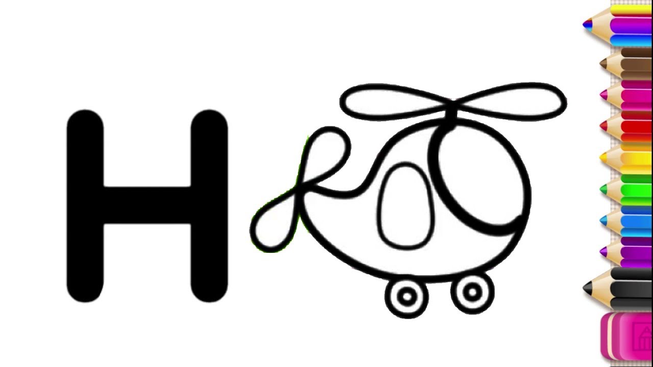 Drawing Alphabets and Coloring How To Draw abc Alphabets Draw the