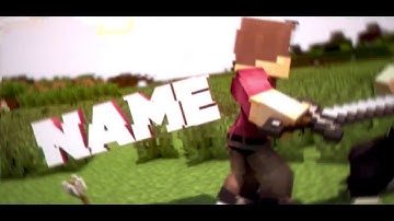 Free 3D Minecraft Animation Sync Intro Template 2016 (AE + C4D)