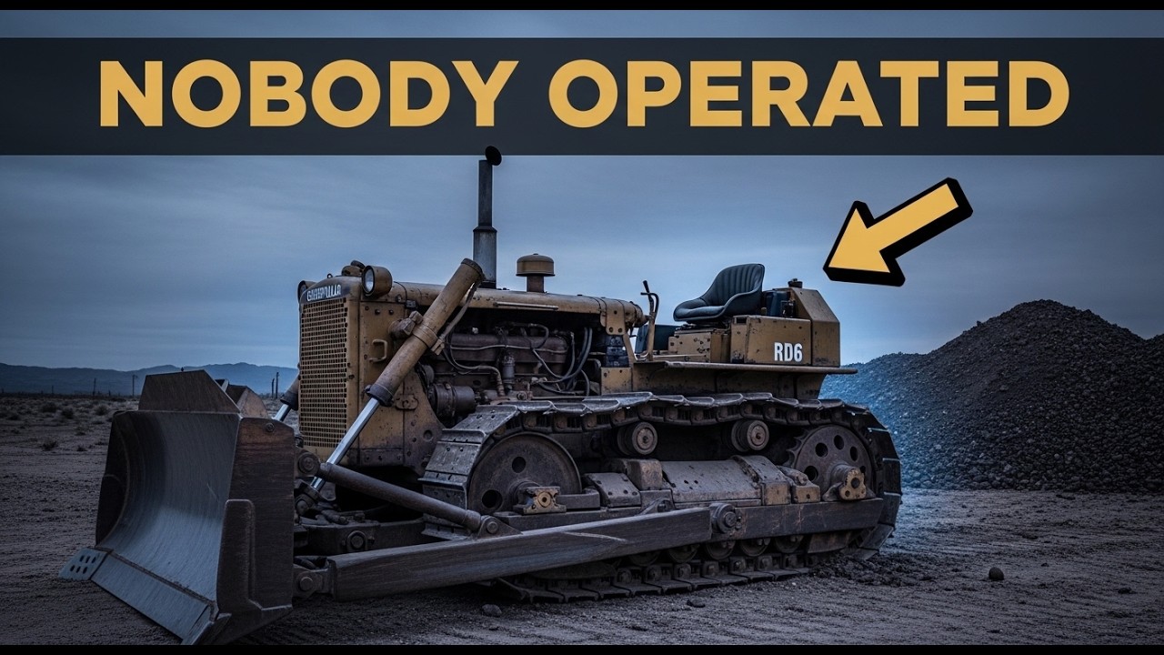 The Caterpillar RD6 Nobody Could Operate Haunted Bulldozer of Tombstone 1935 True Story