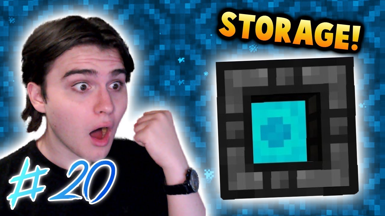 DANK STORAGE! | Squidverse Modpack Modded Survival [20] - YouTube