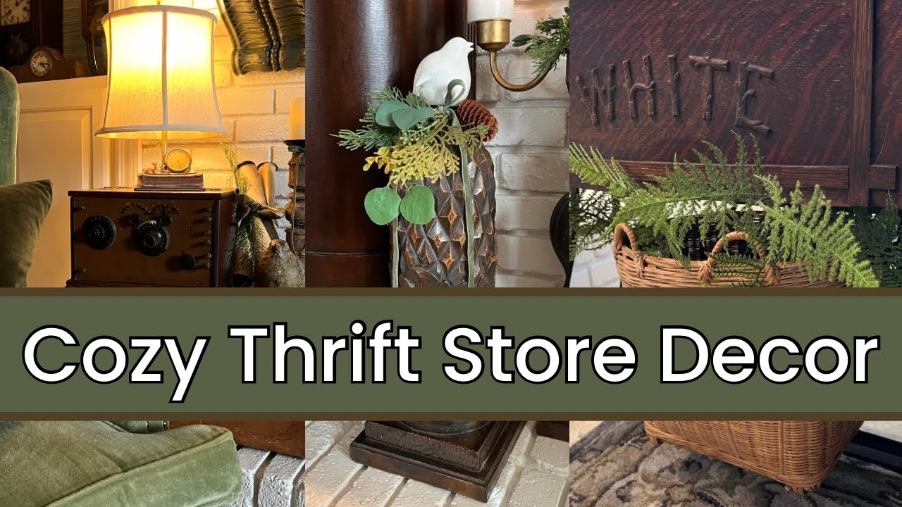 10 Ways to Cozy Up Your Home (on a Budget) Using Thrift Store Finds!