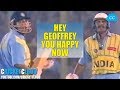 Azhar's back to back SIXES Embarrassed Commentator Geoffrey Boycott !!