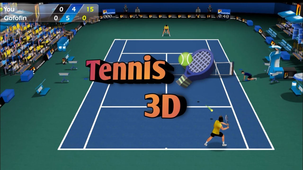3D Tennis 🎾 Game android mobile Best Game android mobile