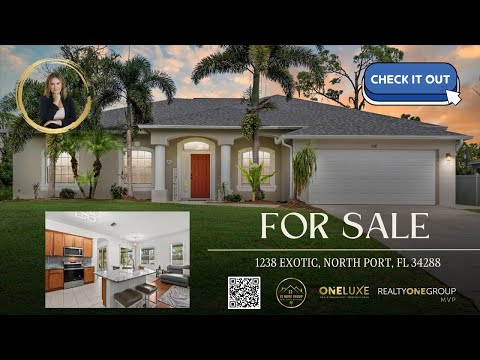 1238 Exotic Ave, North Port, FL home video tour