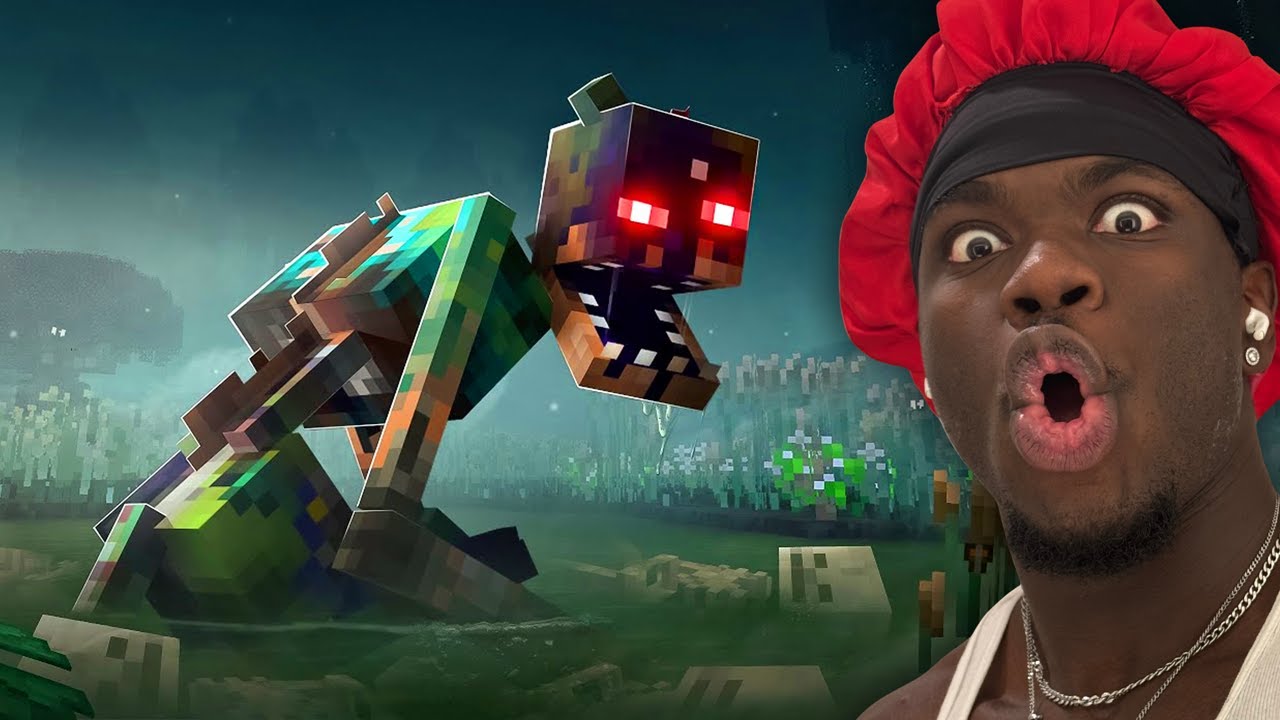 Он нашел кадры зараженного моба из Minecraft.