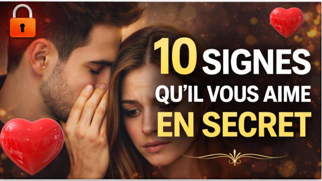 10 signes qu’un homme vous aime❤️… mais cache ses sentiments❤️ #amour #shortvideo #love