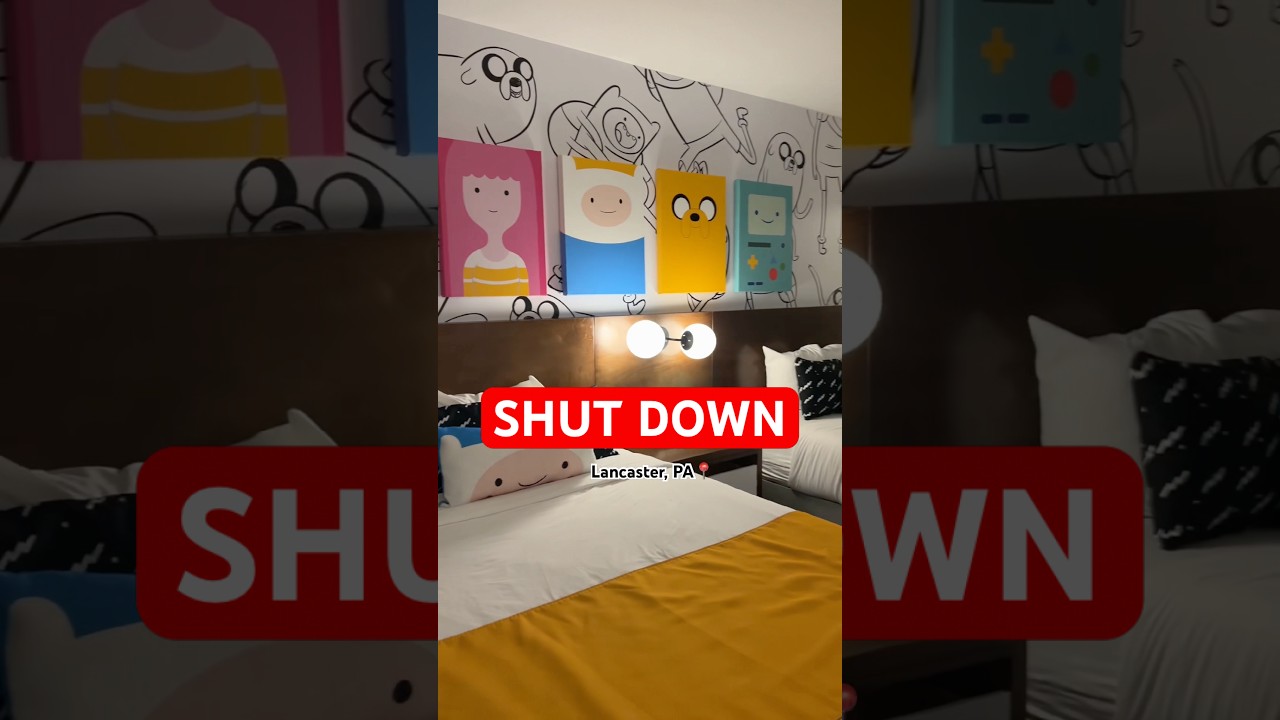 The Only Cartoon Network Hotel is Officially Closed (Lancaster, PA)