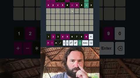 MASSIVE MATH #nerdle #wordle