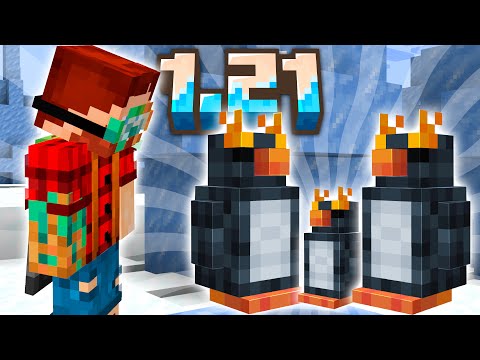 Моб Пингвин в Майнкрафт 1.21 (Minecraft Live 2023) — Penguin