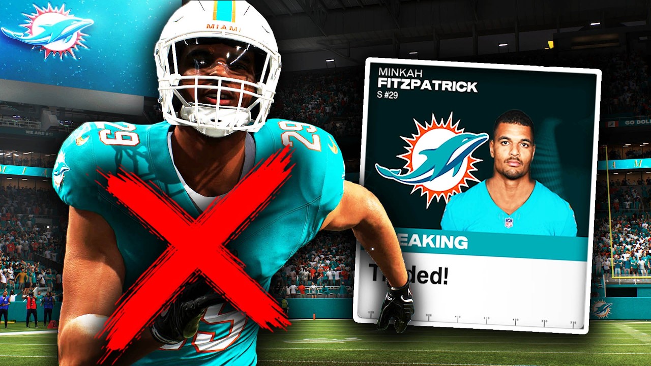 We Made a Blockbuster Trade at The Deadline! Madden 26 Miami Dolphins Franchise Ep 13