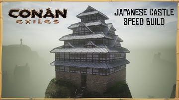 Conan Exiles - Japanese Castle (Speed Build)