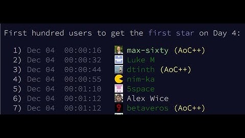 Advent of Code 2022 Day 4 ;)