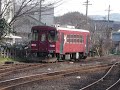 長良川鉄道　関駅　車庫からホームへ の動画、YouTube動画。