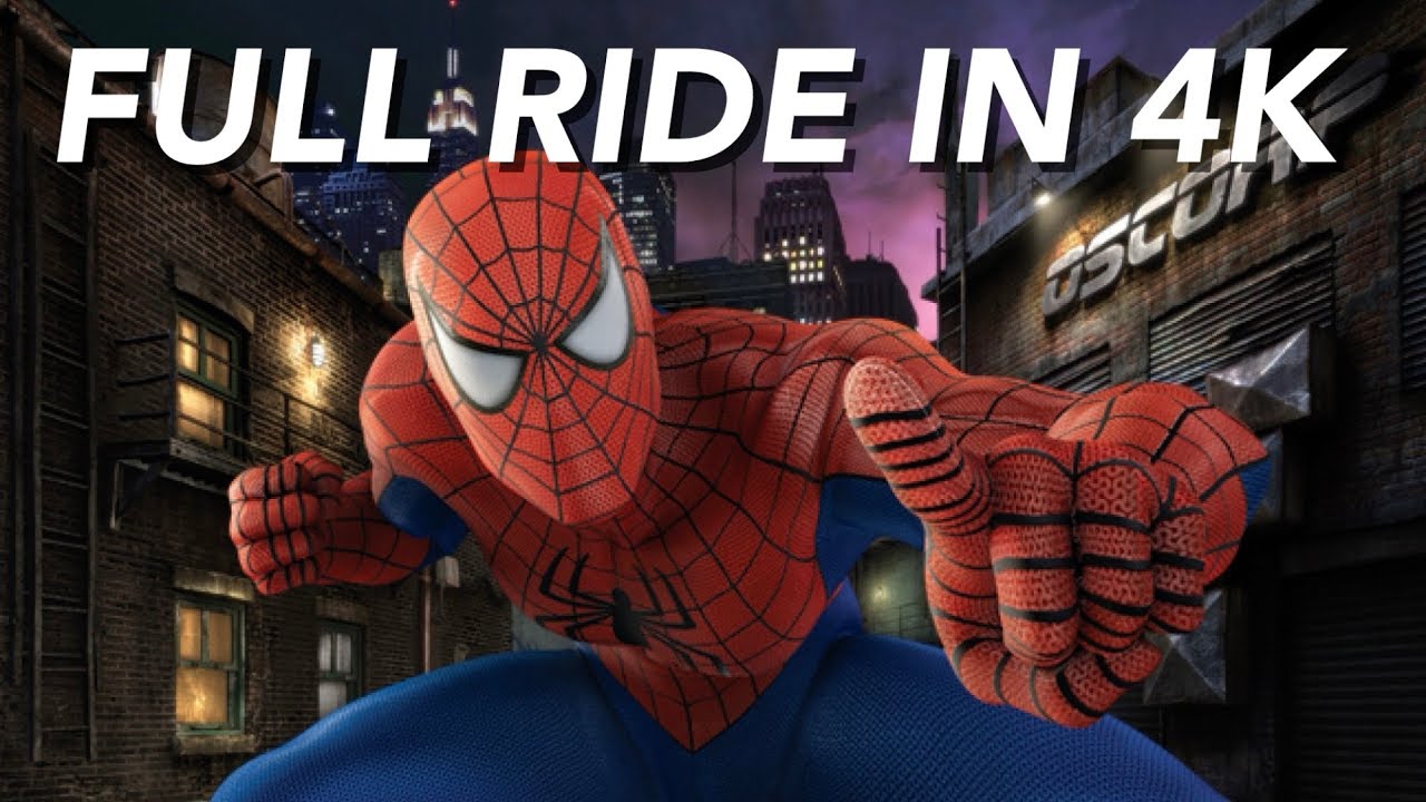 4k] The Amazing Adventures of Spider-Man The Ride | Islands of Adventure -  YouTube