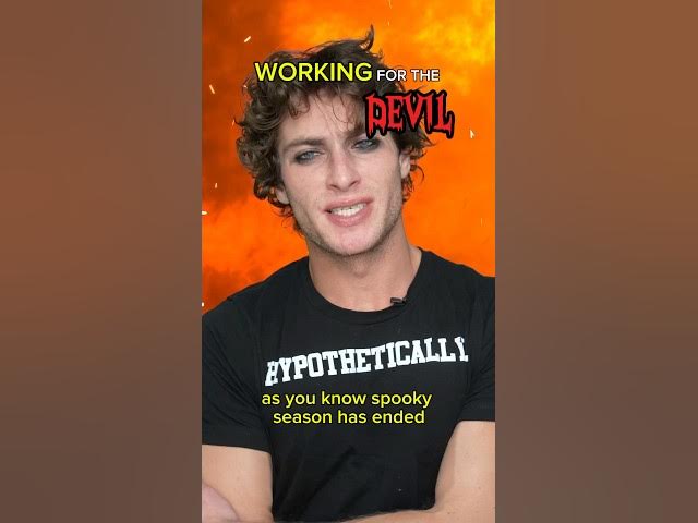 when you work for the devil