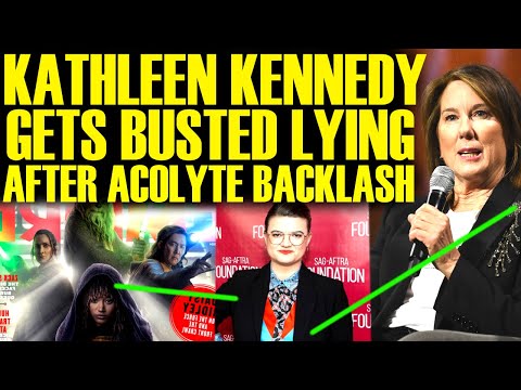 KATHLEEN KENNEDY FREAKS OUT AFTER ACOLYTE BACKLASH HITS NEW RECORD FOR WOKE STAR WARS BY DISNEY!