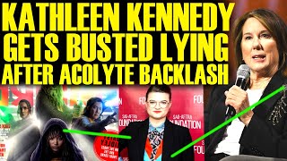 KATHLEEN KENNEDY FREAKS OUT AFTER ACOLYTE BACKLASH HITS NEW RECORD FOR WOKE STAR WARS BY DISNEY!