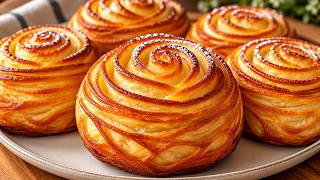 Everyone Thinks It's Puff Pastry. Bakers Are Hiding This Brand New Method. Stay Soft All Week!