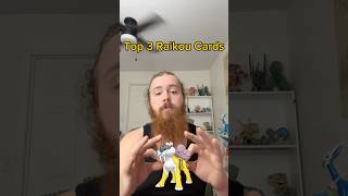 My Top 3 Raikou Cards #pokemon #raikou #top3