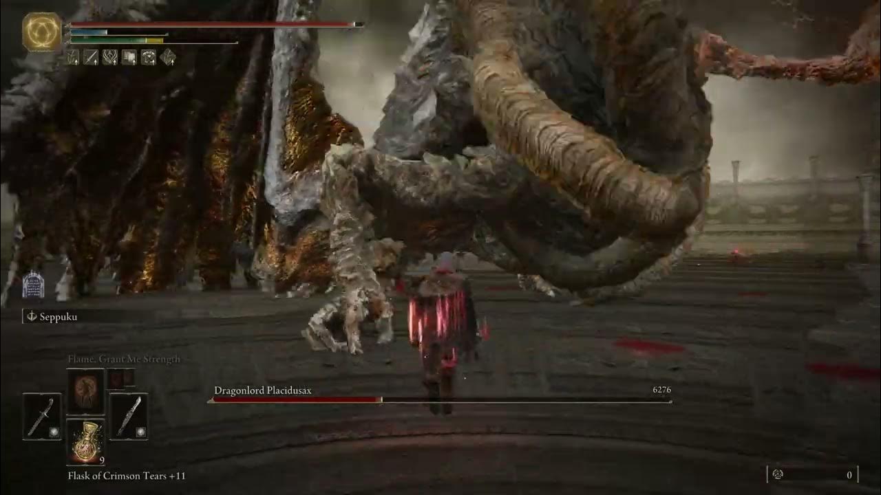 Elden Ring - When you don't let the boss reach his second phase