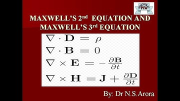 Maxwell 2nd Equation  and Maxwell