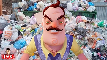 ШОУ ПРИВЕТ СОСЕД!МОЙ ДОМ ПОМОЙКА!ИГРА HELLO NEIGHBOR MOD KIT ПРОХОЖДЕНИЕ МОДА CEMEN NEIGHBOR!ПРИКОЛЫ