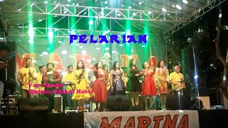 Pelarian  DANGDUT OM MARINA sidoarjo