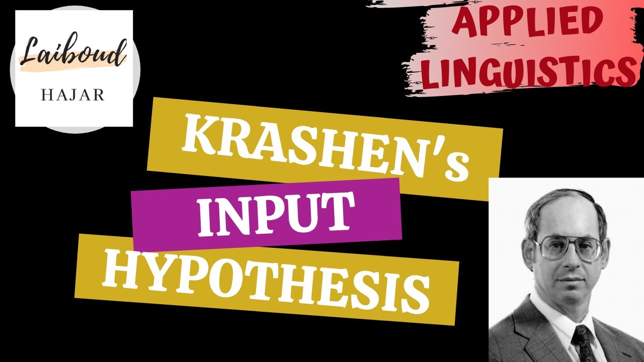 krashen input hypothesis theory