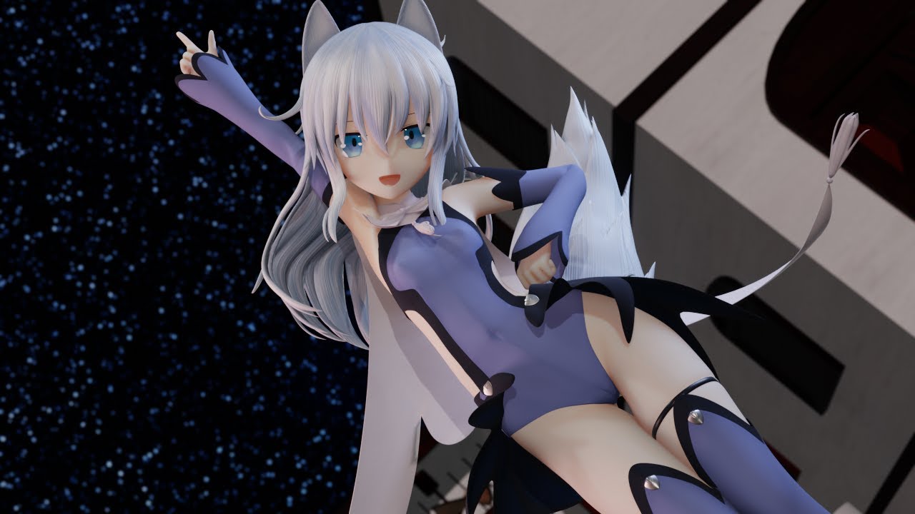 艦これ　響　空ビ　フロート　180cm MMD艦これ】 響 Hibiki 「Galaxias!」 4k - YouTube