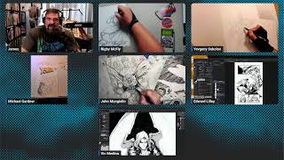Uncanny Art-Men LIVE 26 Comic Artwork with Special Guest Artist Michael Gardner