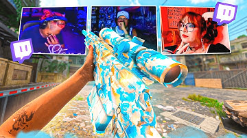 Destroying Twitch Streamers on MW3 Search Destroy 😈 (Both POVs)