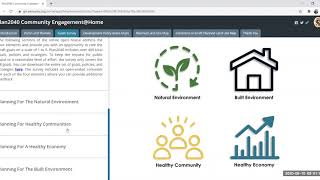 Plan2040 Community Engagement@Home Tutorial