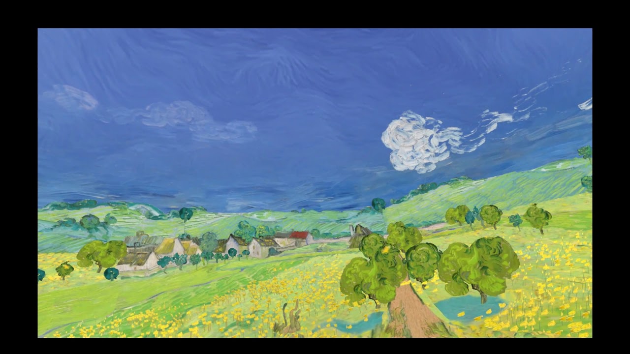 Un paseo virtual por los prados que pintó Van Gogh roseola