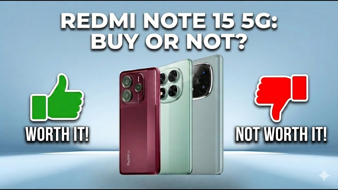 Is Redmi Note 15 5G Worth Buying? First Impression Based On Customer Reviews!