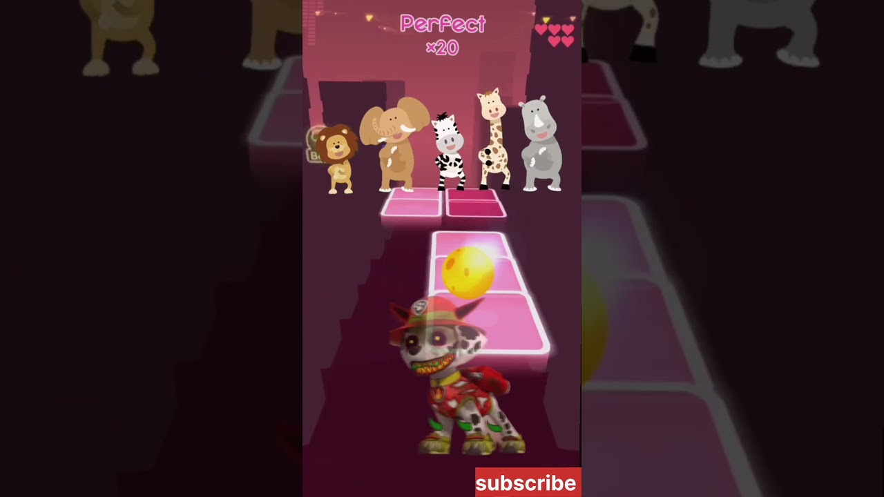 paw patrol horror marshall Coffin dance #shorts #chase #rubble #pawpatrol #exe #skye #bulldog #dog