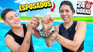 24 hrs ESPOSADOS con Cecia Loaiza 😱 Nos tuvimos que BAÑAR JUNTOS