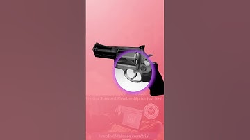 How a Handgun Works: Single vs Double-Action Revolvers #shorts