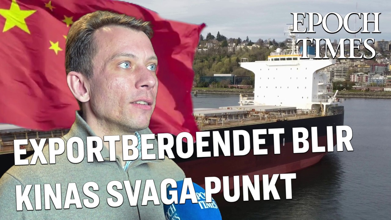 Energikrisen minskar efterfrågan på kinesiska varor