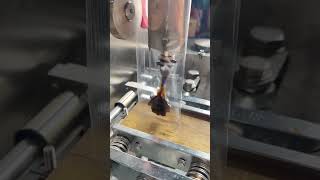 Automatic chili sauce stick pack packaging machine #shorts