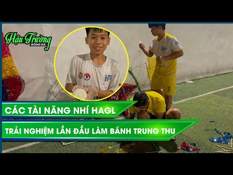 Video Đến học viện HAGL xem các tài năng nhí trổ tài kết đèn... - YouTube