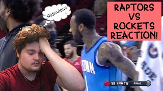 I've lost all hope... Raptors vs Rockets (Reaction) Full Game Highlights - March 22 2021 - Fat Rick