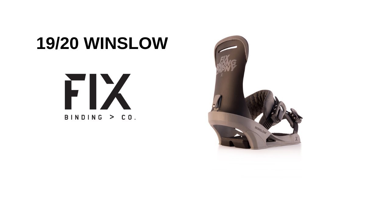 FIX BINDING WINSLOW Mサイズ スノーボード ビンディング FIX WINSLOW